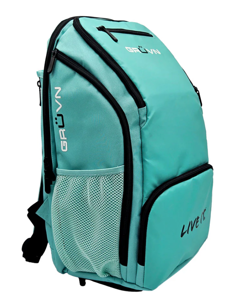 GRÜVN Small Court Backpack - Teal Blue