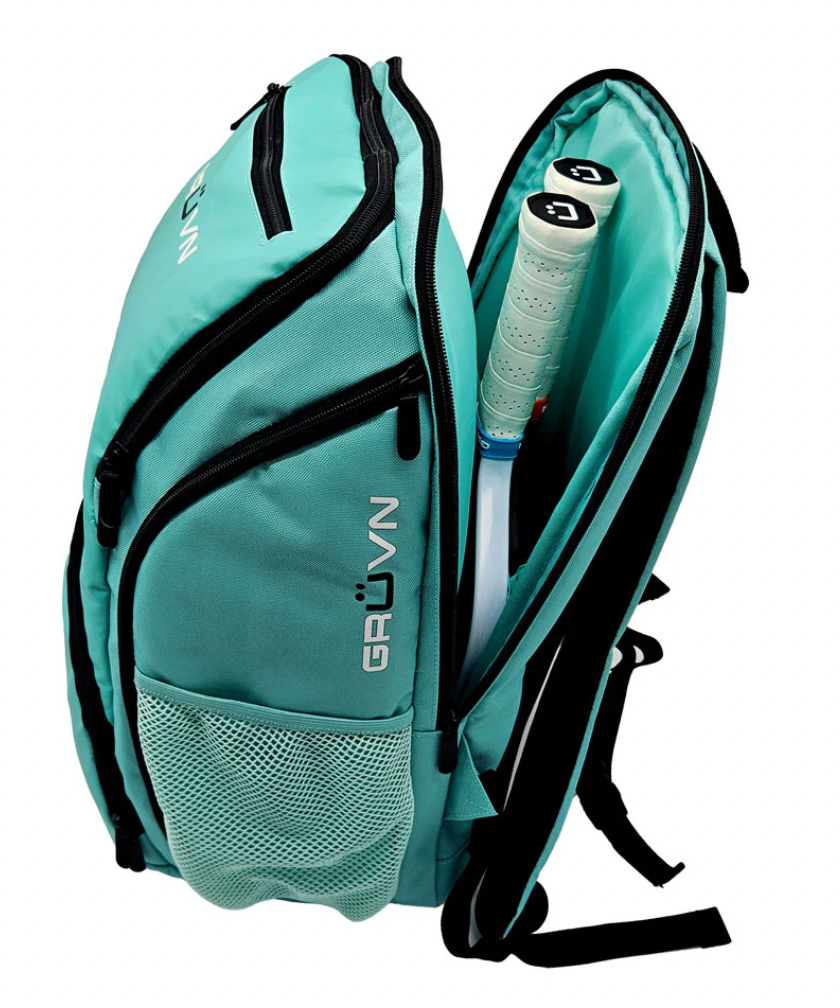 GRÜVN Small Court Backpack - Teal Blue