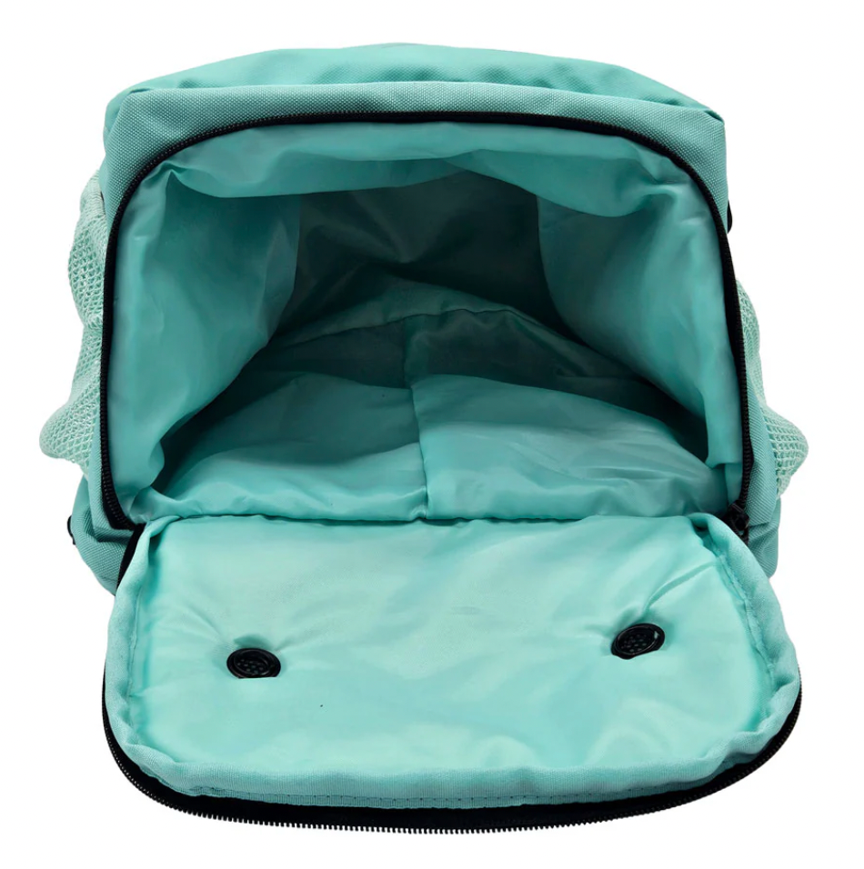 GRÜVN Small Court Backpack - Teal Blue