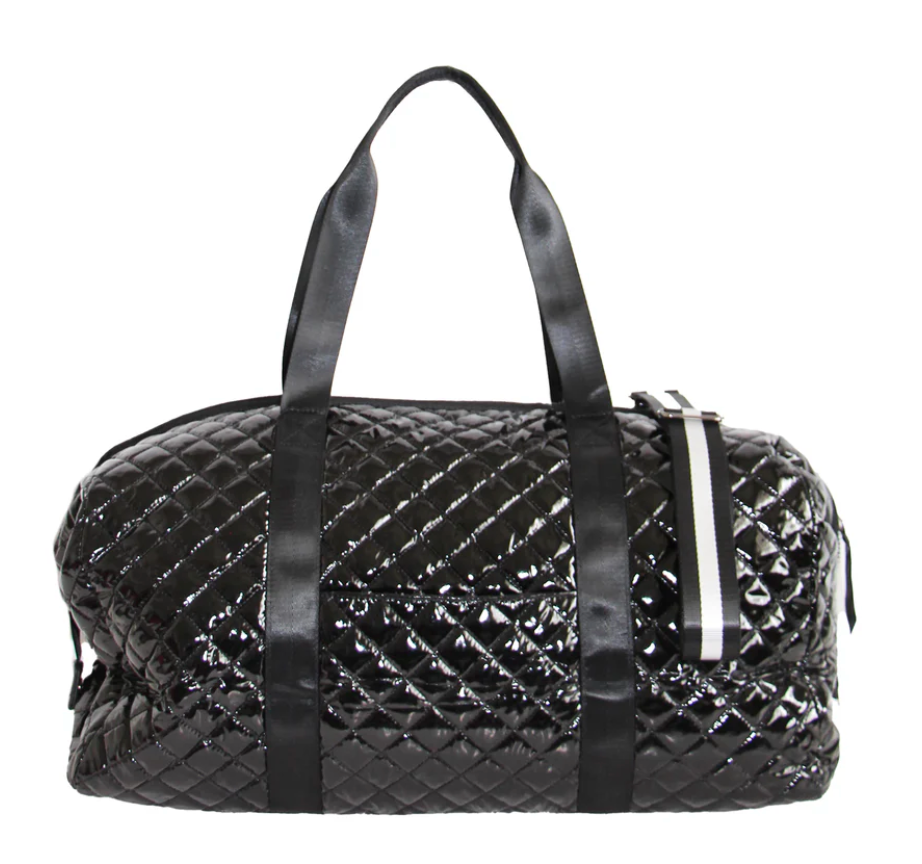 Lemonbella Debra Diamond Weekender Glossy Black